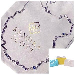 Kendra Scott Rhinestone Necklace Gift Set-NWOT